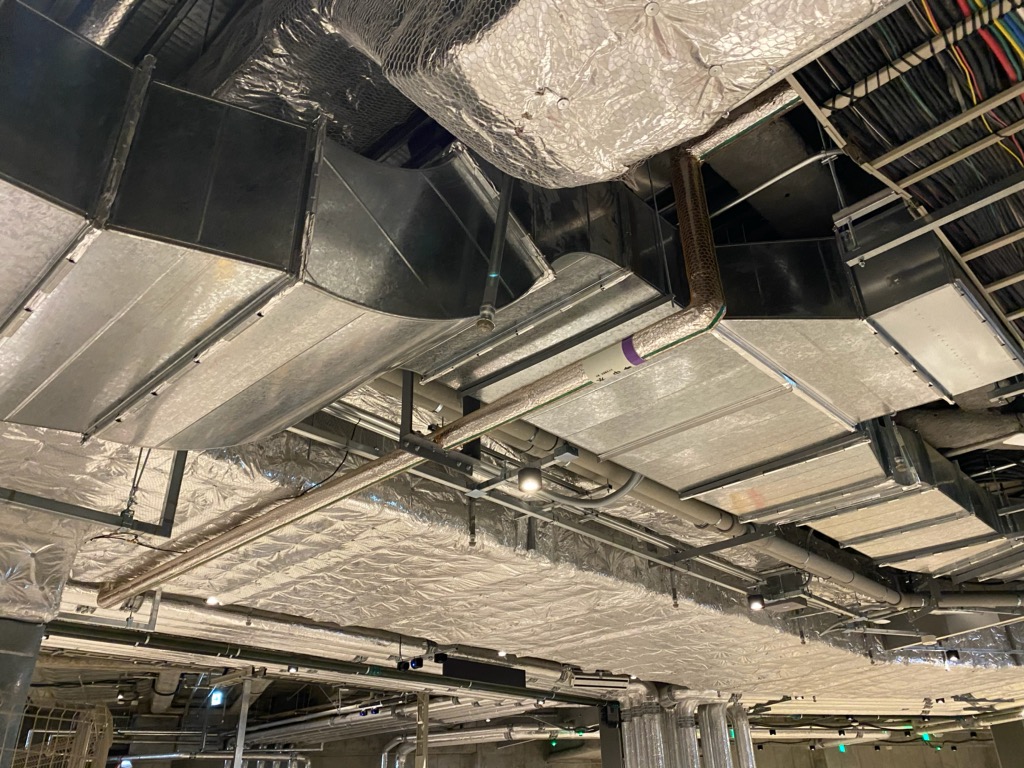 ダクトの種別。給気ダクト