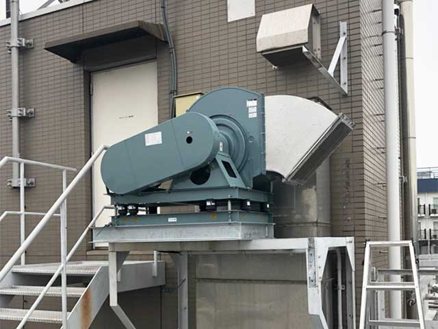 ダクトの種別。排気・換気ダクト